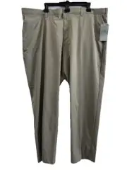 PGA Tour pants Men's 42x30 Flat Front Khaki golf pants NWT