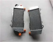 For 2003-2008 KX125 KX 125 Aluminum Radiator Cooler Cooling Coolant 2003 2004 2005 2006 2007 2008