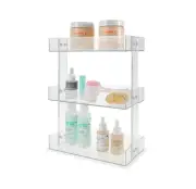 Modular 3 Tier Skincare Shelf Versatile storage solution for makeup and bathroom