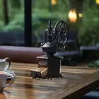 Hand Crank Coffee Grinder Portable Catch Drawer Manual Coffee Grinder Coffee