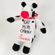 Chick Fil A Cow Plush Christmas Ornament Eat Mor Chikin More Rudolph Chickfila