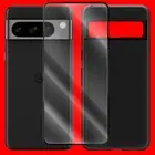 9H Hardness Tempered Glass Screen Protector Silicone Case fit Google Pixel 8 Pro