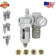 Precision Air Management System: Compressed Air Filter Regulator Combo 3/8" NPT