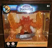 NEW RARE Skylanders ORANGE CHAIN REACTION Clear Variant Imaginators Chase PS4