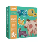 Toddler Puzzles by Mideer, Farm Animal Puzzle for Toddlers Ages 2,3,4 Year Olds,