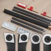 GANWEI Lathe Turning Tool Disposable Blanking Blade Carbide Inserts High Hardness Blades with Wrenches Hand Held Woodwor
