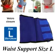 Lumbar Lower Back Support Belt Brace Strap, Pain Relief, Posture Waist Trimmer