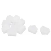 10Pcs Silicone Ethernet Hub Port RJ45 Anti-Dust Cover Plugs Cap White