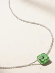 [EÉRA] EÉRA - White Gold Necklace - One size One size Gold