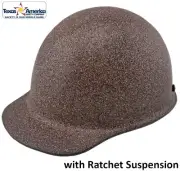 MSA Skullgard Cap Style with Ratchet Suspension - Custom Light Granite