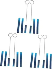 Vaguelly 3sets Piano Tuning Mutes Rubber Wedge Tool Piano Accessories for Tuning 6pcs*3