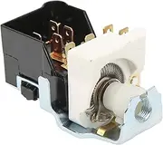 Robust Metal Headlight Switch, Headlight Switch Instrument with Screw, Panel Dimmer Switch Dome Lamp Switch for Specific Vehicle