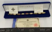 Camrose And Cross Jacqueline Kennedy Bracelet, With Certificate Of Authenticity.