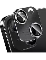 3 Pack Camera Lens Protector for iPhone 15/ iPhone 15 Plus.Full Coverage-black