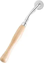 HOODANCOS Wooden Handle Toothed Cloth Wheel Scanning Line Tailor Tool for Accurate Stitching for Marking and Cross Stitch Durable Crafting Essential for Sewing Projects