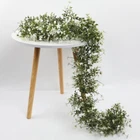 Leaves Wreath Wall Hanging Garland Lifelike Greenery Artificial Plant Vines