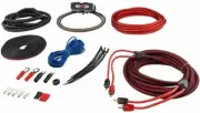 DS18 OFCKIT8 100% OFC COPPER 8 GAUGE GA CAR AMP INSTALLATION KIT FUSE HOLDER RCA