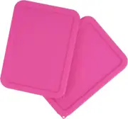 3 Cup Rectangle Silicone Storage Cover Lids Replacement for Pyrex 7210-PC Glass