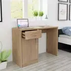 Student Writing Desk Computer Laptop Study Table With Drawer And Cabinet Compact