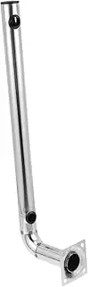 Antenna Mount Pole Stainless Steel Antenna Bracket Sturdy Easy to Install for Outdoor Antennas Random Color