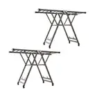SOGA 2X Portable Wing Shape Clothes Drying Rack Foldable Laundry Holder 1.6m