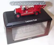 Leyland TLM L.C.C London Fire Brigade 1-76 Scale in case boxed Oxford - Atlas