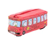 Pencil Case, Big Capacity Car Shape Pencil case, Zipper Pencil Bag Holder Pen Pouch