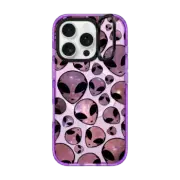 iPhone 16 Pro Impact Ring Stand Case MagSafe Compatible Aliens - We Are Not Alone