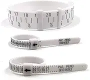 [GEOOT] Finger and Wrist Measuring Tool Set, Universal Ring and Bracelet Sizer, US UK Size Measure Tool for Women Men