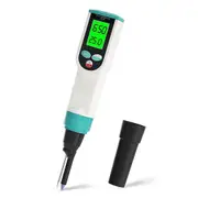 Ph Meter With Atc Food Ph Tester, Waterproof Digital Food Ph Meter With High Accuracy Ph/temperatur