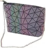 [Orita] Women Holographic Laser Envelope Clutch Handbag Shoulder Bag Purse