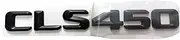 NPZPTFVFNR Car Badge Replacement Fit for Mercedes Fit for Benz Amg CLS450 Matte Black ABS Plastic Letter 3D Emblem Decal Adhesive Nameplate
