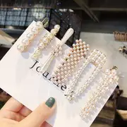 Faux Pearl Hair Clip (Various Designs) 31 - A6 - Faux Pearl - Bow - One Size