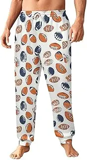 [Generic] Men's Sweatpants, Gridiron Spirit in Color-45, Polyester Joggers, Sweatpants Jogging Pants for Workout Running