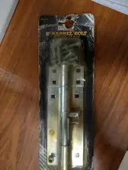 LEGEND HEAVY DUTY 8" BARREL BOLT WITH PADLOCK HOLE