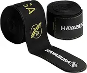 Hayabusa Deluxe Boxing Hand Wraps for Men and Women MMA, Kickboxing and Muay Thai - 4 Colors, 180 inches