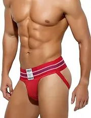 [Mauro Kane] Jockstrap Men's Sexy Jockstrap Thong String Underwear Thong Sports Briefs