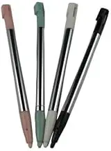 OSTENT Metal Game Touch Stylus Pen Compatible for Nintendo DSi NDSi Pack of 4