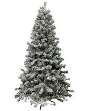Northlight 6.5ft Heavily Flocked Madison Pine Artificial Christmas Tree