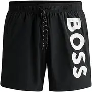 [BOSS] Men Octopus Contrast Logo Quick Dry Fabric Swim Shorts