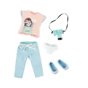6pc Kruselings Outfit Cute Photographer Accessory Costume Toy For 23cm Dolls 3y+