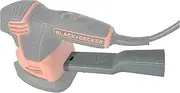 Shop Vacuum Hose Adapter compatible with Corded BLACK+DECKER MOUSE Detail Sander BDEMS600 BDEMS200C BDCRO20C Vac Dust Reducer Collector 1-1/4 inch