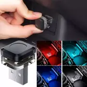 1pc Car Interior USB Ambient Light Mini LED Mood Lamp Neon Atmosphere Lamp Bulb (for: Mini)