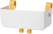 WYZHDQ Bedside Organizer Storage Caddy Hanging as Bunk Bed Storage Accessories Handrail Multi Pockets for Dorm Bunk Bed Shelf