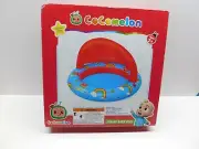 Cocomelon Toddler Inflatable Shaded Pool Ages 2+ New