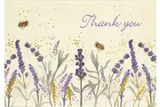 Peter Pauper Press Boxed Thank You Note Cards - Lavender & Honey 331519
