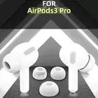 6pc Silicone Replacement Ear Tips Buds For Apple Airpods Pro Headphones White AU