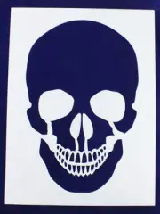 Extra Large Skull Stencil- 18 x 24 Inch Stencil/Template -Mylar 14 Mil