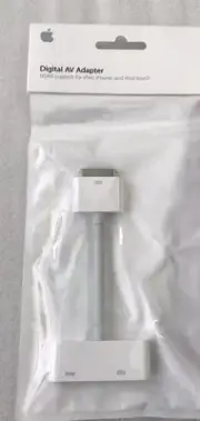 Apple Digital AV Adapter MC953ZM/A VGA Adapter for iPad iPhone A1368