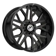 20x10 XF Off-Road XF-235 Gloss Black & Bronze Milled Wheel 6x135/6x5.5 (-12mm)